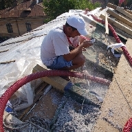Reabilitare imobil secol XIX Bucuresti- termoizolatii mansarda
